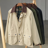 New Autumn Winter New American Retro Cargo Jacket Men's Fashion Multi-pockets Casual Heavyweight Windproof And Waterproof Coat