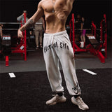 Foesce Autumn Spring New Brand Mens Gym Joggers Cotton Pants Streetwear Sweatpants Sport Leggings Trousers Fitness Bodybuilding Bottoms