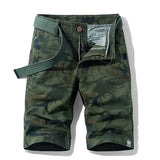FOESCE New Summer Men Cargo Camouflage Shorts Mens Cotton Beach Multi Pocket Shorts Man Spring Casual Joggers Shorts Male Dropshipping
