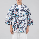 FOESCE Japanese shirt men kimono Chinese kimono geisha new arrival Japanese street clothing harajuku kimono