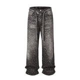 FOESCE SAINT OF MICHAEL Fashion Streetwear Luxury Brand Best Quality Jeans Casual Loose Vintage Trousers Pants For Men Unisex