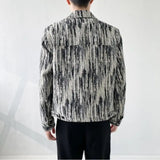 FOESCE Handsome trendy denim jacket autumn retro casual jacket versatile