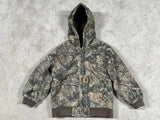 FOESCE New American Retro Casual Oversized Sweatshirt Men Hip-hop Punk Leaf Camouflage Zipper Hoodie Trend Brand Y2K Streetwear Jacket