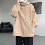 FOESCE Autumn Stand Collar Hoodies Sweatshirts Men Woman Fashion Pink Black Khaki Hip Hop Hoody Male Brand Casual Loose Tops