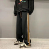 FOESCE Male Sweat Pants Casual Athletic New Items In Baggy Wide Leg Fashion Trousers Track Training Summer Sport Y2k Sweatpants for Men