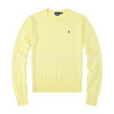 FOESCE Autumn/Winter New Men's Sweater Casual Slims Round Neck Pure Cotton Knitted Top Smooths Your Silhouette Male Pullover