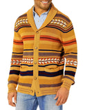 FOESCE 2025 Men's Thick Warm Knitted Sweater Jackets Cardigan Autumn Winter Casual Jacquard Knit Sweaters Coat Thicker Sweaters Male