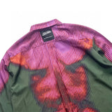 FOESCE Gradient Color Human Body Image Print Patchwork Shirts for Men and Women Streetwear Baggy Camisas Ropa Hombre Y2k Clothing