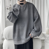 FOESCE Hoodies mens designer clothes Sweatshirt Mens Pullover Streetwear Casual Fashion Clothes Mens Oversized Korean Harajuku T Shirt