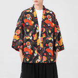 FOESCE Japanese shirt men kimono Chinese kimono geisha new arrival Japanese street clothing harajuku kimono