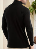 Autumn and Winter New Men's All-match Turtleneck Sweater Slim Men's Casual Pullover Sweater Men Clothing