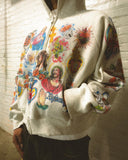 Foesce New Retro Men's and Women's Hoodies Printed Personalized Patterns Y2K Style Streetwear Hooded Cardigan Long Sleeve New Tops