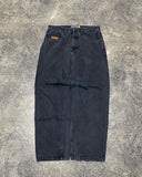 Streetwear Jeans Y2K Hip Hop Letter Graphic Embroidered Baggy Jeans Black Pants Mens Womens New Punk Rock Wide Leg Trousers