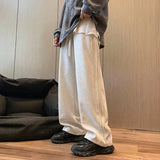 Gray Sweatpants for Men Autumn Baggy Fashion Oversize Sports Pants Balck Trousers Male Joggers Streetwear Sportswear