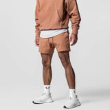 FOESCE Summer Men New Embroidery logo shorts Fitness Gyms Shorts Running Cotton Short Pants Male Jogger Workout Brand sports shorts