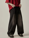 Y2K Jeans Women Vintage Oversize Denim Pants Female Distressed Wide Leg Trousers Retro Streetwear Hip Hop Loose Casual