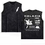 FOESCE 2025 Ateez Europe Tour Towards The Light Tops Men Women's Clothing Korean Fashion Hip Hop T-shirt Cotton Vintage Washed Tank Top