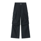 FOESCE ICEGZ37 | Unique Deconstructed Design for Personalized Workwear Pants Sleeveless Vest Top Coat Loose Set Fashion