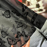 FOESCE Spring Autumn Fashion Turn-down Collar Long Sleeve Printing Blouse Men's Clothing Casual All-match Vintage Button Chic Shirts
