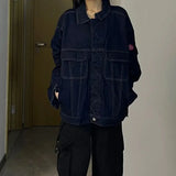 FOESCE Spring Casual Newest Arrived CAVEMPT Good Quality Oversize Men Woman Denim Jacket