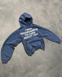 FOESCE Streetwear Hoodie Y2k Gothic Hip Hop Letter Graphic Print Oversized Hoodie Sweatshirt Men Women Harajuku Pullover Hoodie Clothes
