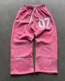 Foesce Streetwear Y2K Casual Baggy Sweatpants Drawstring Sports Pants Zipper Cardigan Fashion Digital Print Hooded Men Women Street Set