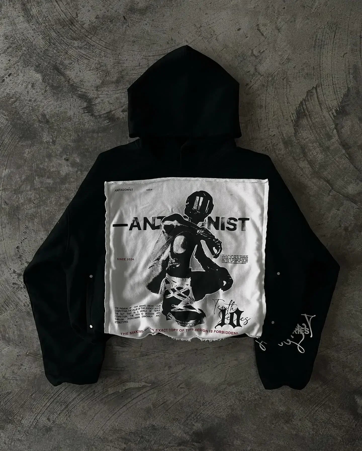 Foesce Streetwear Y2K Hoodie New Fashion American Vintage Letter Embroidered Hoodie Men Women Harajuku Gothic Oversized Sweater Tops