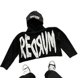 Foesce Streetwear Y2K Hoodie New Fashion American Vintage Letter Embroidered Hoodie Men Women Harajuku Gothic Oversized Sweater Tops