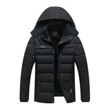 FOESCE Thick Warm Winter Parka Men Fleece Hooded Men Winter Jacket Coat Military Cargo Jackets Mens Plus Size 8XL Velvet Warm Coat