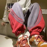 FOESCE Trousers Jogger Sweatpants For Men Track Cotton Male Sweat Pants Sport Harem Athletic Trend Popular Korean Style Y2k Elastic