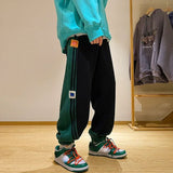 FOESCE Trousers Jogger Sweatpants For Men Track Cotton Male Sweat Pants Sport Harem Athletic Trend Popular Korean Style Y2k Elastic