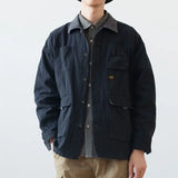 FOESCE Vintage Army Green Cargo Denim Jacket Men Women Spring Autumn Clothing Harajuku Coat Korean Fashion Military Casual Workwear