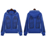 FOESCE Washed Do Old Trend Heavy Industry Printing Who Decides War Hoodie Retro Super Fire Men Women Loose WDW Hooded Sweatshirts