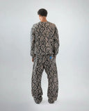 FOESCE Y2K 2 piece Harajuku Oversized hoodie vintage clothes streetwear Two Piece Men Women Fashion Sweatshirt Hip Hop Track Pants Set