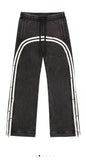 FOESCE Y2K Baggy Pants Men Clothing Harajuku camouflage double Embroidered waist vintage Streetwear sports High waisted Wide Leg Pants