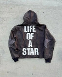 FOESCE Y2K Gothic Retro Harajuku Embroidered Letters Super Dalian Hoodies for Men and Women American Hip-hop New Trend Sports Hoodies