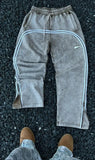 FOESCE Y2K Pants New Fashion Simple Striped Straight Casual Pants Women Retro Streetwear Hip-hop Korean Street Couple Loose Sweatpants