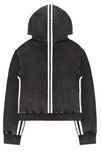 FOESCE Y2K Zip Up Hoodie Men Clothing New Fashion Stripe Graphic High Quality Oversized Hoodie Sweatshirt Punk Hip Hop Tops Streetwear