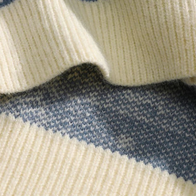 FOESCE Y2k Cashew Flowers Cardigan Men Sweater 2024 Winter Vintage Sweaters Coats Fashion Loose Harajuku Women Oversized Wool Knitted