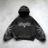 FOESCE Y2k Hoodie New Leaf pattern Camouflage Loose Sweatshirt Mens Womens American Retro Street Hip Hop Streetwear Unisex Camo Hoodies