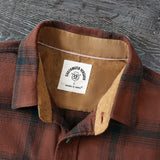 Dubinik® Mens Flannel Shirt Long Sleeve Button Down Plaid All Cotton Soft Brushed Flannel Shirt for Men Utility Casual Shirt
