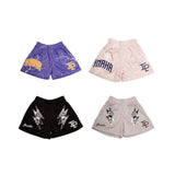 Foesce Inaka Double Mesh Shorts Men Women Classic Mesh Shorts Inaka Power Shorts Animal Print With Liner