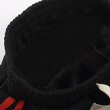 Hip Hop Streetwear Men's Fleece Pants Outdoor Solid Color all-Match Stripe Splicing Pants Casual Fashion High Street Trousers