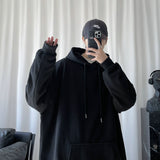 Fashion Brand Men's Hoodies Spring Autumn Hip Hop Streetwear Men Pullover Sweatshirts Hoodies Mens Solid Color Hoodie Male