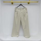 Foesce -Autumn New Wide-leg Mop Pants For Men Korean Streetwear Fashion Loose Straight High Rise Pants Casual Trousers