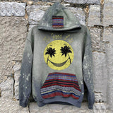 Foesce 1 Vintage Rose Skull Printed Long Sleeve Men's Hooded Sweatshirt Autumn Casual Hoodies For Men Fashion Hoodie Tops Streetwear