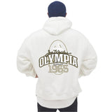 Fall Men's Fashion New Orsay Commemorative Fitness Hooded Sweatshirt Trend Loose Olympia Casual Running Sports Tops