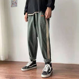 Men Women Autumn Pants Korean Trend Oversized Hip Hop Straight Cargo Trousers 2023 Spring Ankle-length Sports Casual Preppy Pant
