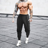 Mens Joggers Pants Summer Fashion Sweatpants Streetwear Fitness Tracksuit Jogging Pants Men Gym Clothing Muscle Sports Trousers