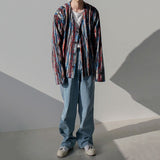 Men's Wear Knitted Cardigan Sweater Jacket Man's Korean Fashion Autumn And Autumn V Collar Single Breasted Long Sleeve Tops